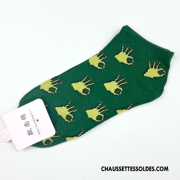 Chaussette Basse Femme Style Chaud Chaussette Basse Coupée Homme Fruit 100% Coton Lovers Bleu Rouge