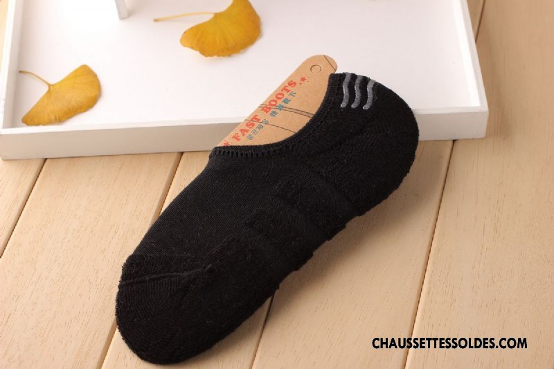 Chaussette Basse Femme Été Absorber La Sueur Ultra Chaussettes En Coton Frais Chaussette Basse Coupée Rose Clair