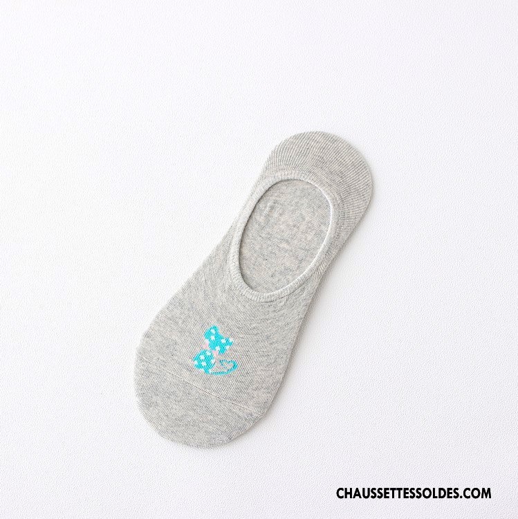 Chaussette Basse Femme Été Invisible Kaki Le Nouveau Chaussette Basse Coupée Printemps
