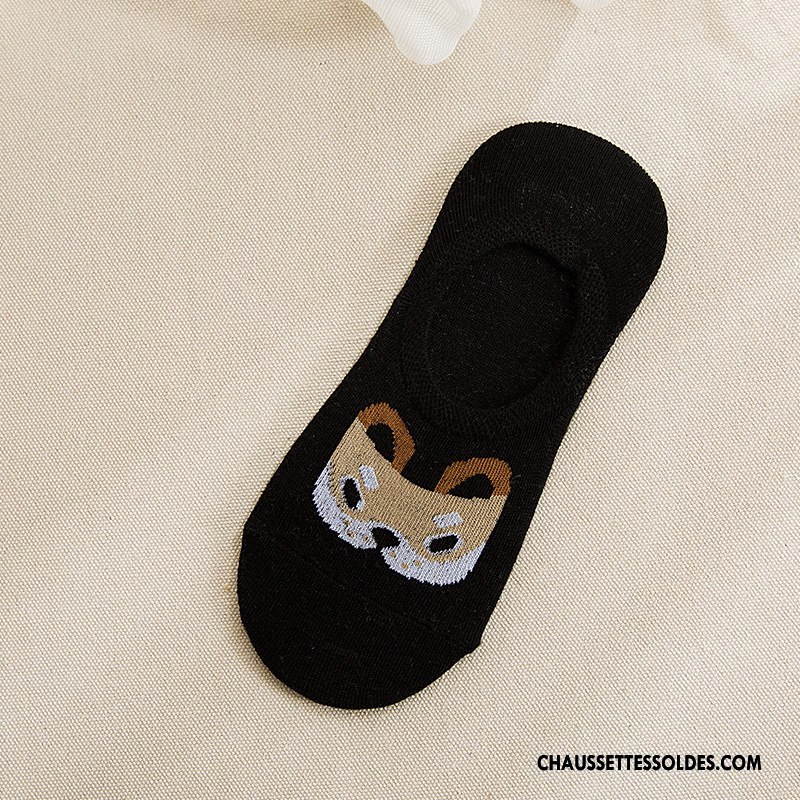 Chaussette Basse Femme Été Tous Les Assortis Petit Chaussettes En Coton Printemps Animal Bleu
