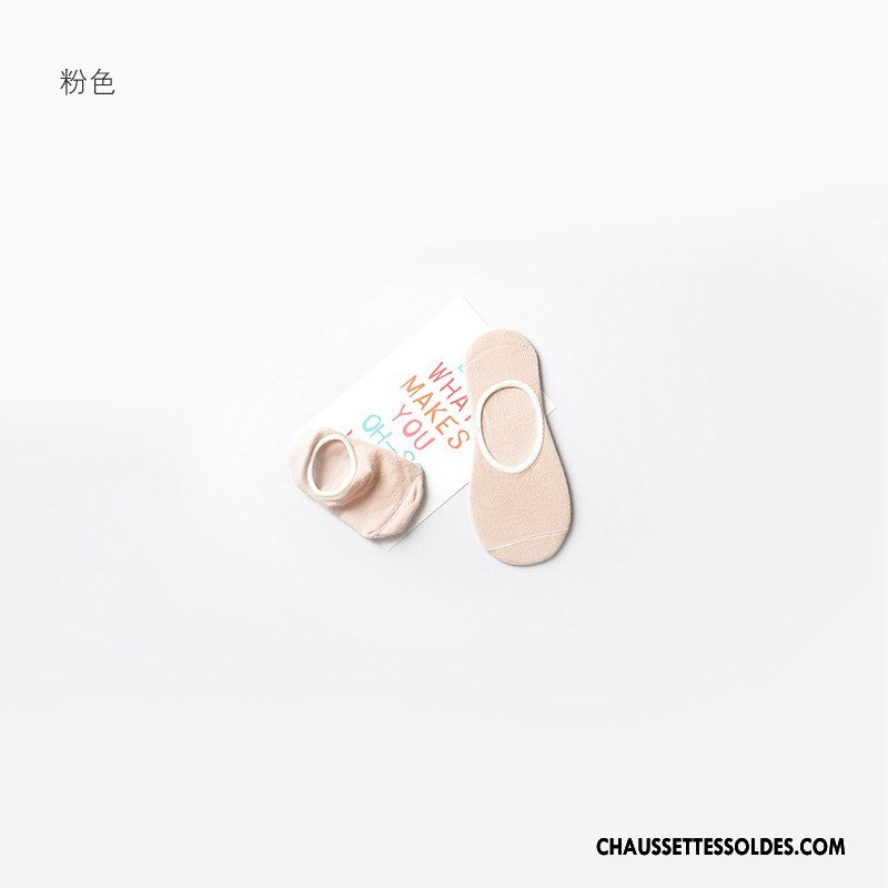 Chaussette Basse Fille Boîte Chaussette Basse Coupée Enfant Été Femme Bébé Couleurs De Bonbons Blanc