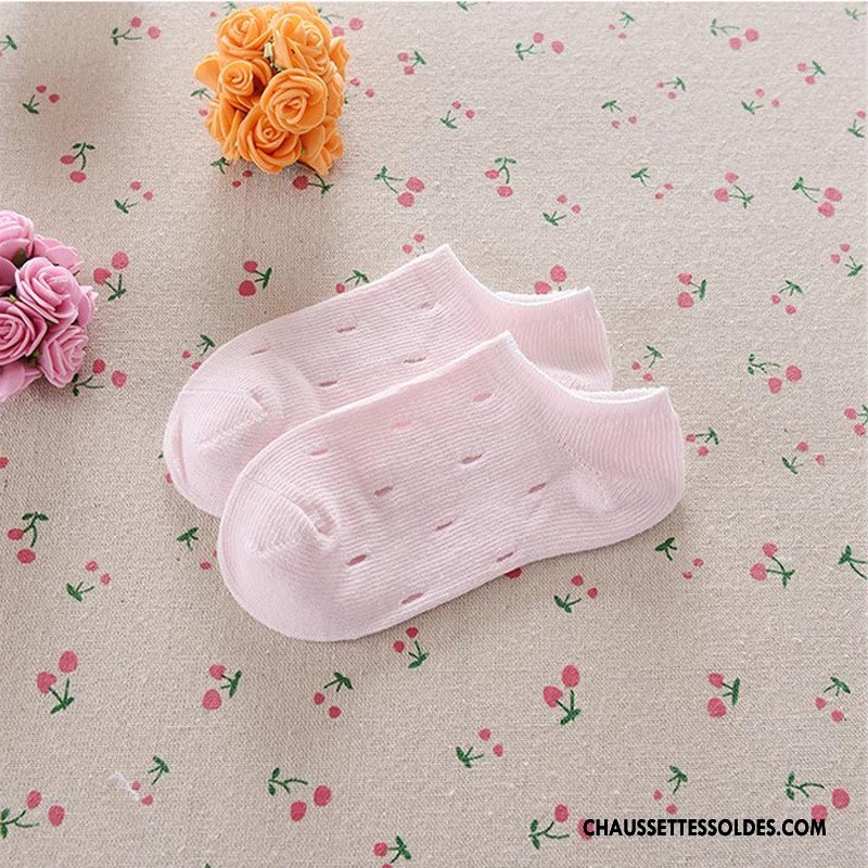 Chaussette Basse Fille Bébé Chaussette Courte Mouvement Été Invisible Chaussette Basse Coupée Couleurs De Bonbons Bleu