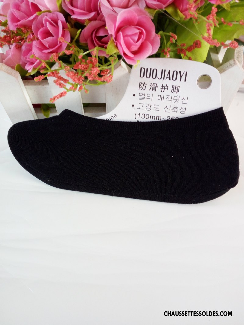 Chaussette Basse Fille Bébé Invisible Légère Antidérapant Silicone Été Violet Clair