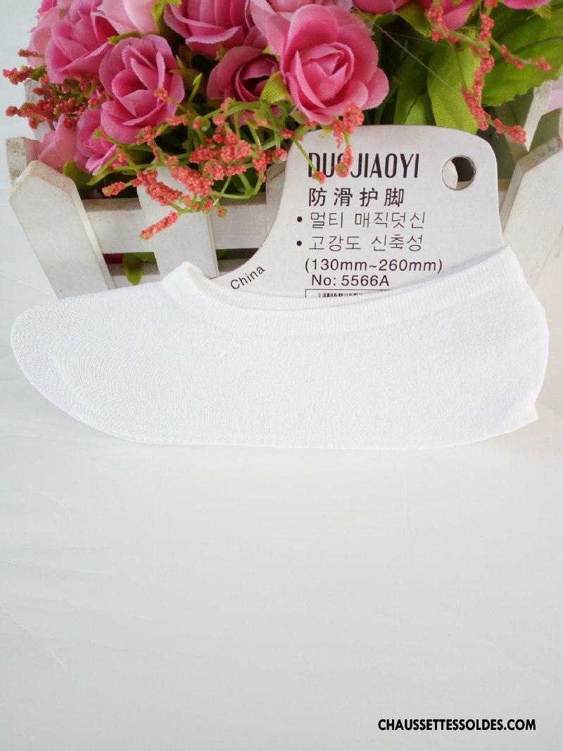 Chaussette Basse Fille Bébé Invisible Légère Antidérapant Silicone Été Violet Clair