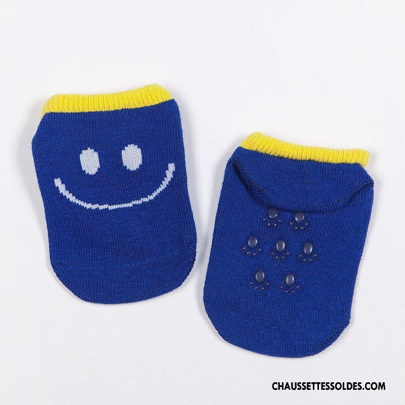 Chaussette Basse Fille Chaussette Basse Coupée Souriant Enfant Été Matelassé Bébé Jaune