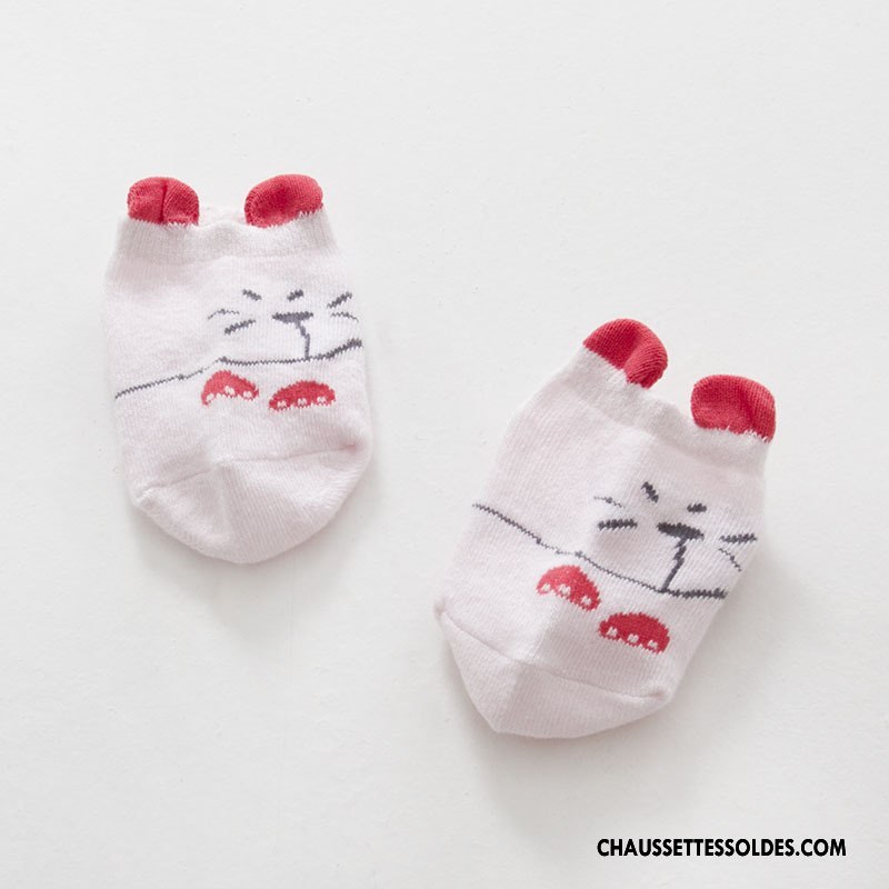 Chaussette Basse Fille Chaussette Basse Coupée Tous Les Assortis Dessin Animé Bébé Femme Le Nouveau Jaune