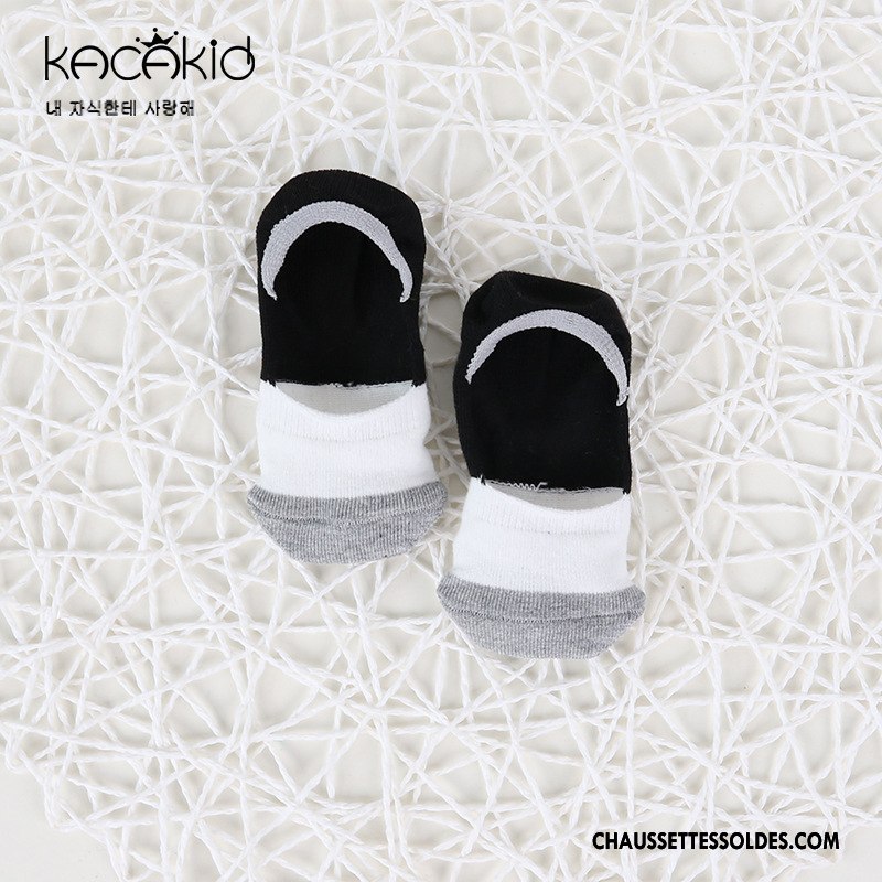 Chaussette Basse Fille Chaussette Basse Coupée Été Homme 100% Coton Enfant Petit Vert