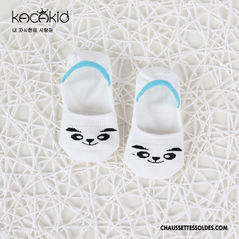 Chaussette Basse Fille Chaussette Basse Coupée Été Homme 100% Coton Enfant Petit Vert