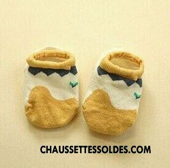 Chaussette Basse Fille Enfant Antidérapant Chaussette Basse Coupée Petit Milieu Bébé Blanc