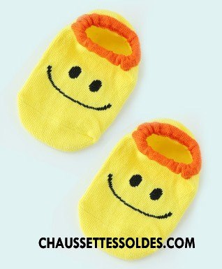 Chaussette Basse Fille Enfant Bébé Antidérapant Coton Bio Souriant Chaussette Basse Coupée Blanc