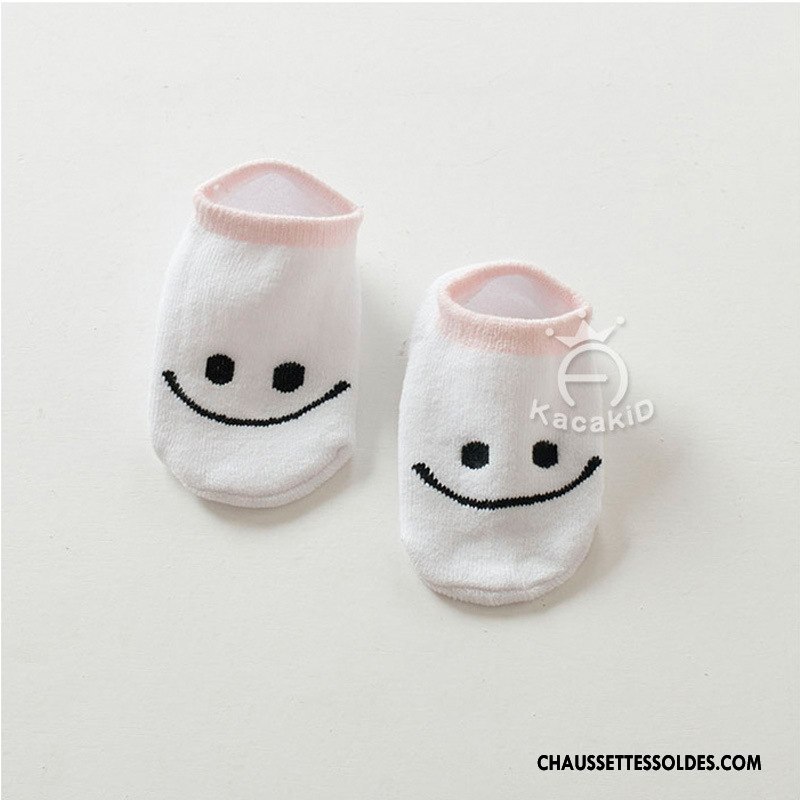 Chaussette Basse Fille Hiver L'automne Enfant Chaussette Courte Terry Charmant Orange
