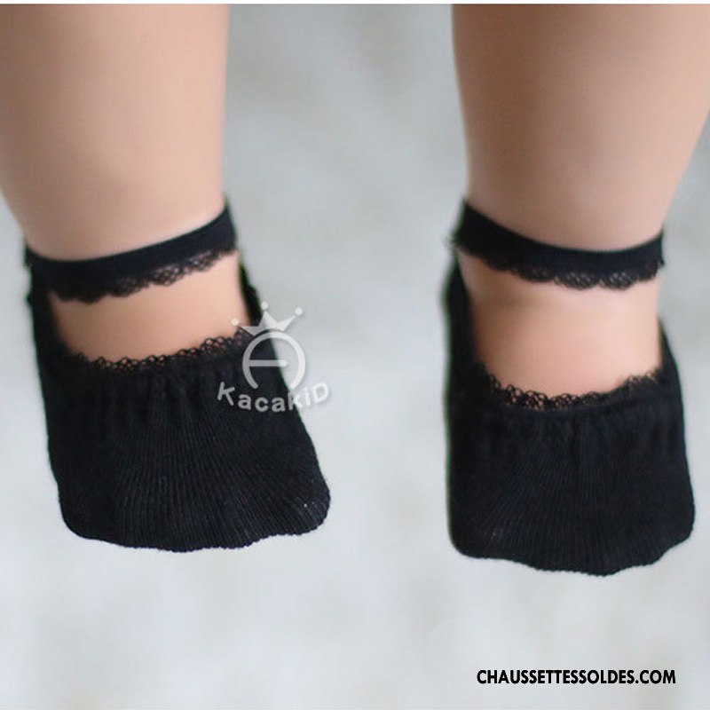 Chaussette Basse Fille Printemps Été Le Nouveau Bébé Enfant Chaussette Basse Coupée Rose