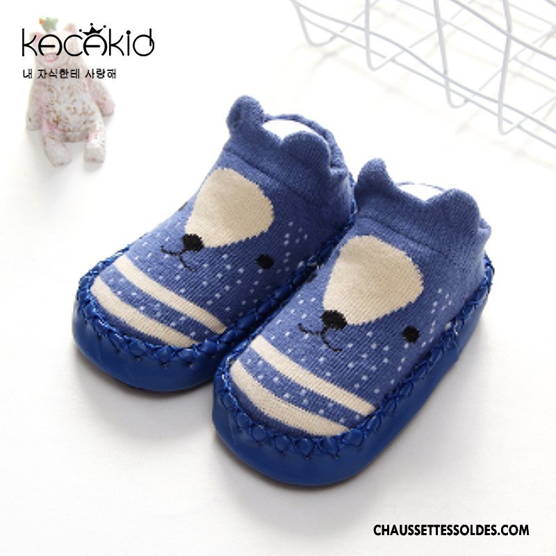 Chaussette Basse Fille Semelle Doux Le Nouveau Bébé Antidérapant Femme Enfant Jaune