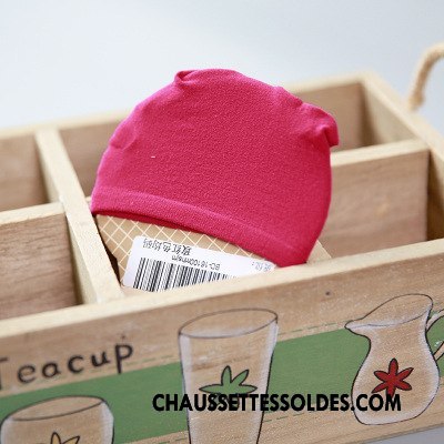 Chaussette Basse Fille Élasticité Le Nouveau Chaussette Basse Coupée Été Invisible Crème Glacée Rose