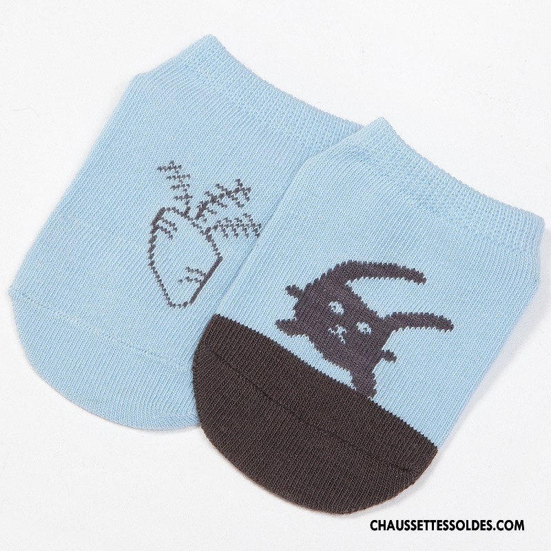 Chaussette Basse Fille Été Chaussette Basse Coupée Matelassé Petit Enfant Bébé Rose