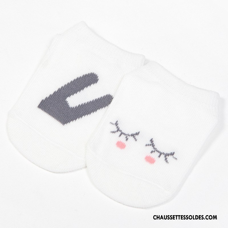 Chaussette Basse Fille Été Chaussette Basse Coupée Matelassé Petit Enfant Bébé Rose