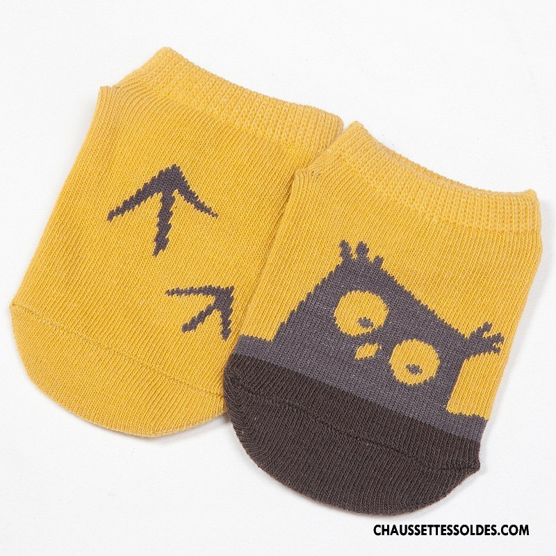 Chaussette Basse Fille Été Chaussette Basse Coupée Matelassé Petit Enfant Bébé Rose