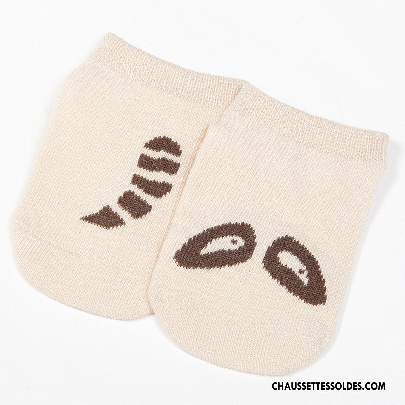 Chaussette Basse Fille Été Chaussette Basse Coupée Matelassé Petit Enfant Bébé Rose