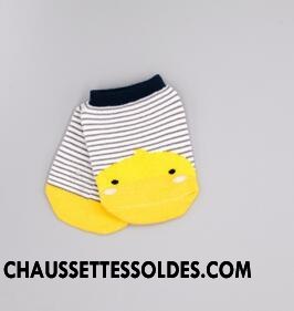 Chaussette Basse Fille Été Légère Bébé Coton Bio Enfant Chaussette Basse Coupée Rose