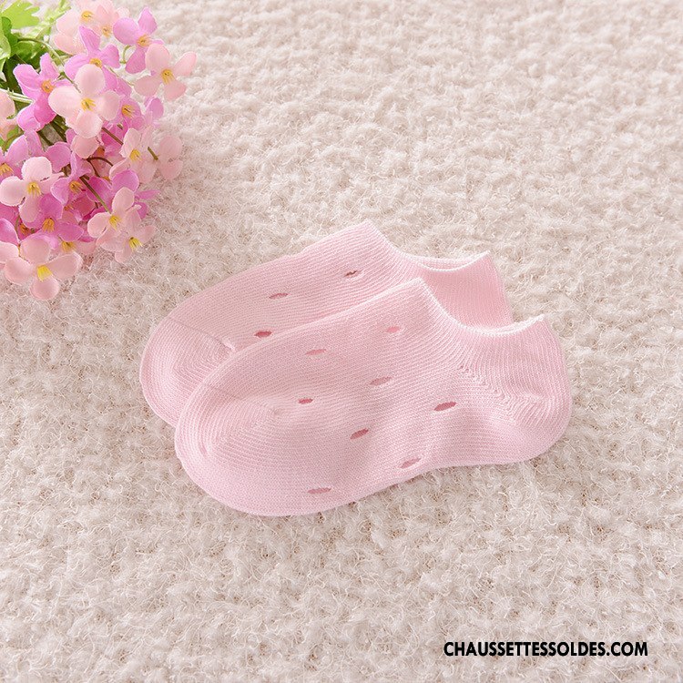 Chaussette Basse Fille Été Manuel Homme Chaussette Basse Coupée Invisible Mouvement Couleurs De Bonbons Vert