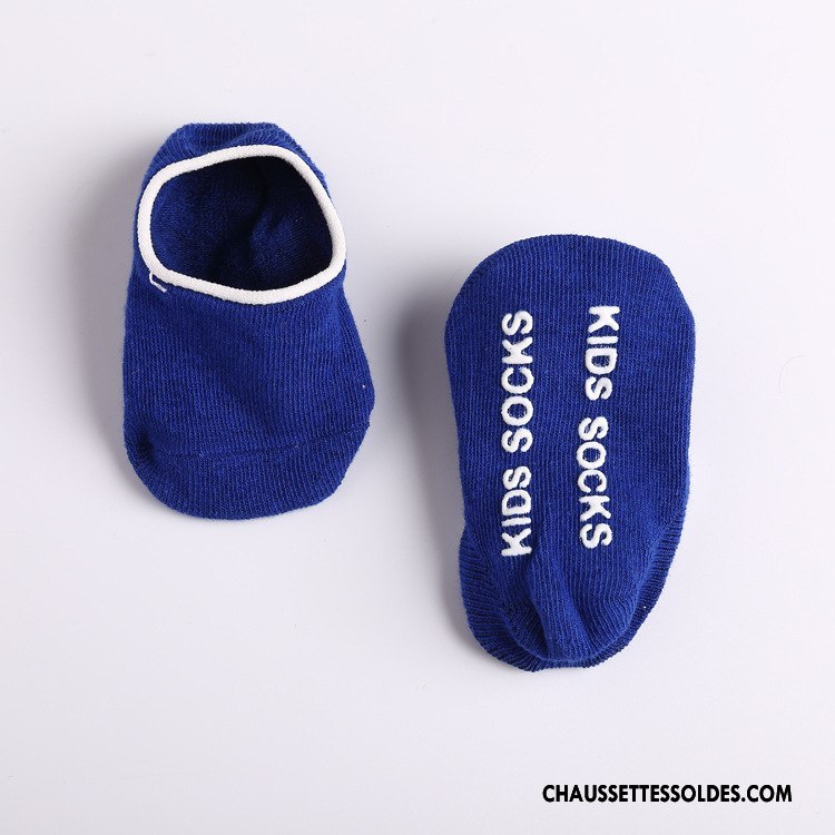 Chaussette Basse Garçon Antidérapant Bébé Chaussette Basse Coupée Invisible Rose Clair