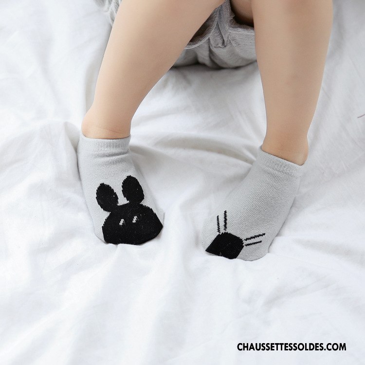 Chaussette Basse Garçon Antidérapant Kaki Enfant Coton Bio Bébé Homme