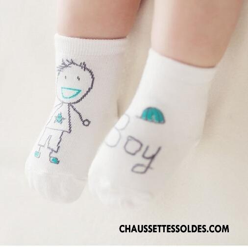 Chaussette Basse Garçon Bébé Antidérapant Souriant Enfant Coton Bio Jaune