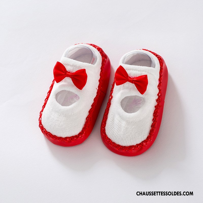 Chaussette Basse Garçon Bébé Enfant Printemps Antidérapant Été Papillon Bleu