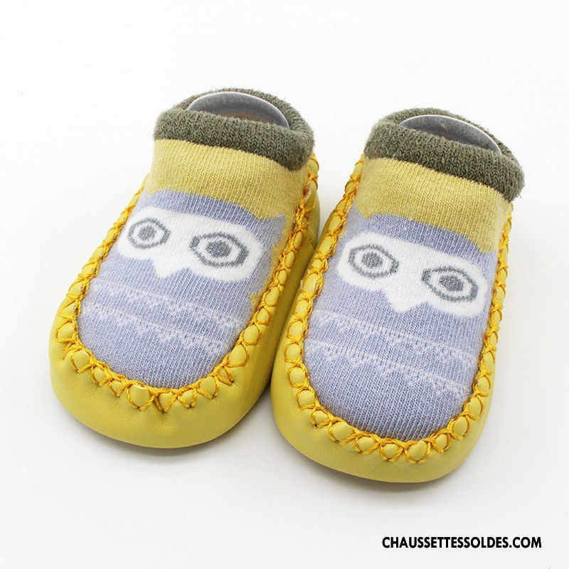 Chaussette Basse Garçon Bébé Enfant Printemps Antidérapant Été Papillon Bleu