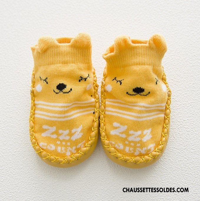 Chaussette Basse Garçon Bébé Enfant Printemps Antidérapant Été Papillon Bleu