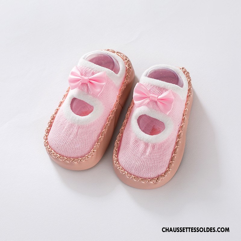 Chaussette Basse Garçon Bébé Enfant Printemps Antidérapant Été Papillon Bleu