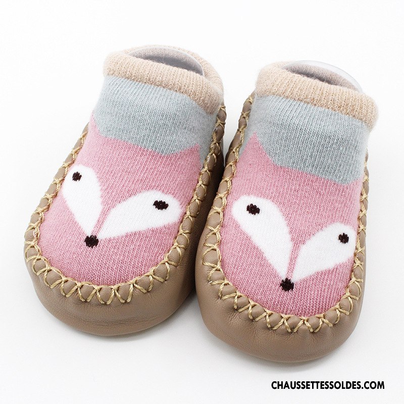 Chaussette Basse Garçon Bébé Enfant Printemps Antidérapant Été Papillon Bleu