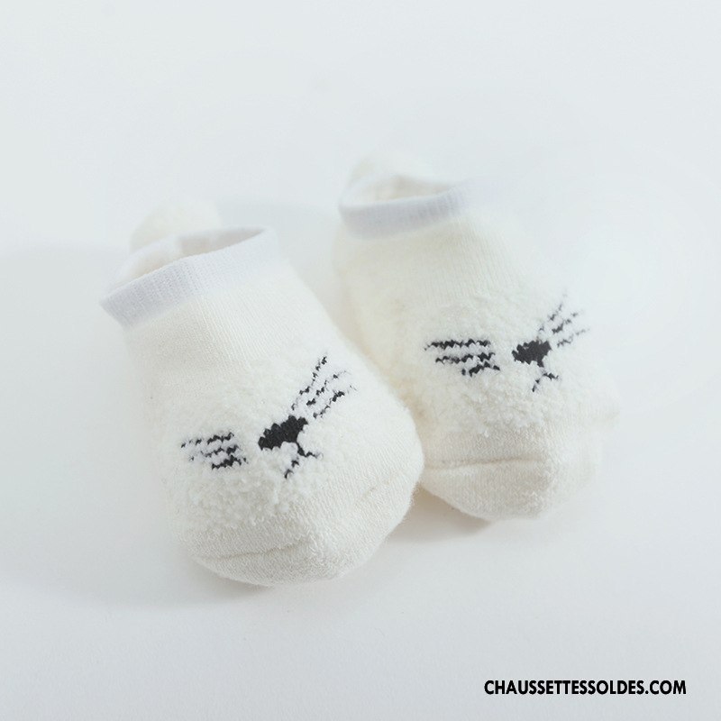Chaussette Basse Garçon Charmant Bébé Antidérapant Intérieur L'automne Le Nouveau Marron