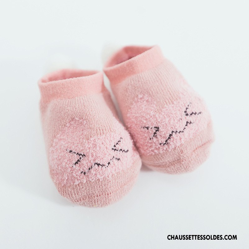 Chaussette Basse Garçon Charmant Bébé Antidérapant Intérieur L'automne Le Nouveau Marron