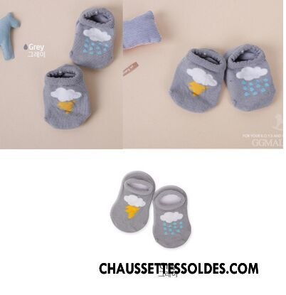 Chaussette Basse Garçon Chaussette Basse Coupée Printemps Antidérapant Bébé Courte Chaussettes En Coton Rose