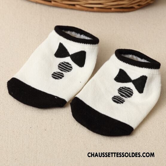 Chaussette Basse Garçon Chaussette Basse Coupée Printemps Antidérapant Bébé Courte Chaussettes En Coton Rose