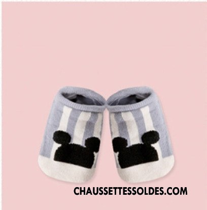 Chaussette Basse Garçon Chaussette Basse Coupée Printemps Antidérapant Bébé Courte Chaussettes En Coton Rose