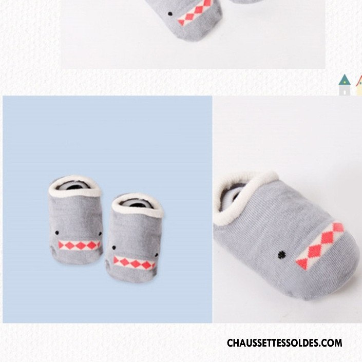 Chaussette Basse Garçon Chaussette Basse Coupée Printemps Antidérapant Bébé Courte Chaussettes En Coton Rose