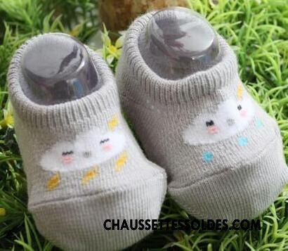 Chaussette Basse Garçon Coton Bio Bébé Été Enfant Antidérapant Printemps Bleu