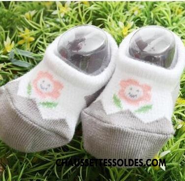 Chaussette Basse Garçon Coton Bio Bébé Été Enfant Antidérapant Printemps Bleu