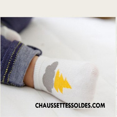 Chaussette Basse Garçon Coton Bio Enfant Chaussette Basse Coupée Printemps Antidérapant Le Nouveau Gris