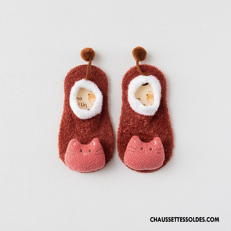 Chaussette Basse Garçon Dessin Animé Charmant Été Enfant Dimensionnel Bébé Bleu