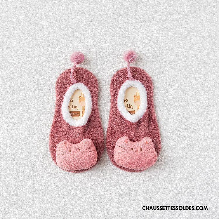 Chaussette Basse Garçon Dessin Animé Charmant Été Enfant Dimensionnel Bébé Bleu