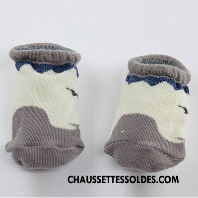 Chaussette Basse Garçon Enfant Exposition Charmant Bébé Coton Bio Chaussette Basse Coupée Jaune