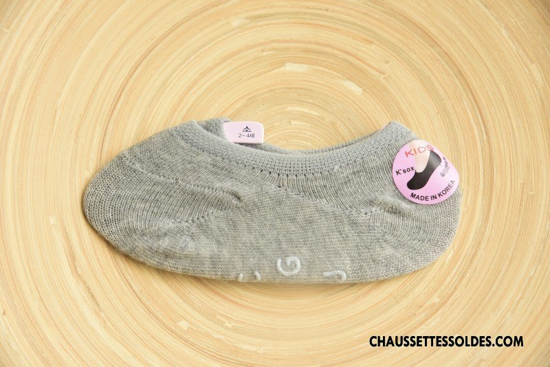 Chaussette Basse Garçon Homme Invisible Été Femme Beige Enfant Couleurs Mixtes Blanc Clair