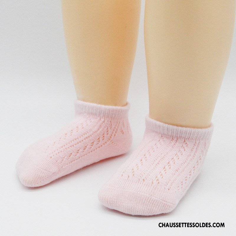 Chaussette Basse Garçon Respirant Bébé Enfant Été Légère Coton Bio Bleu
