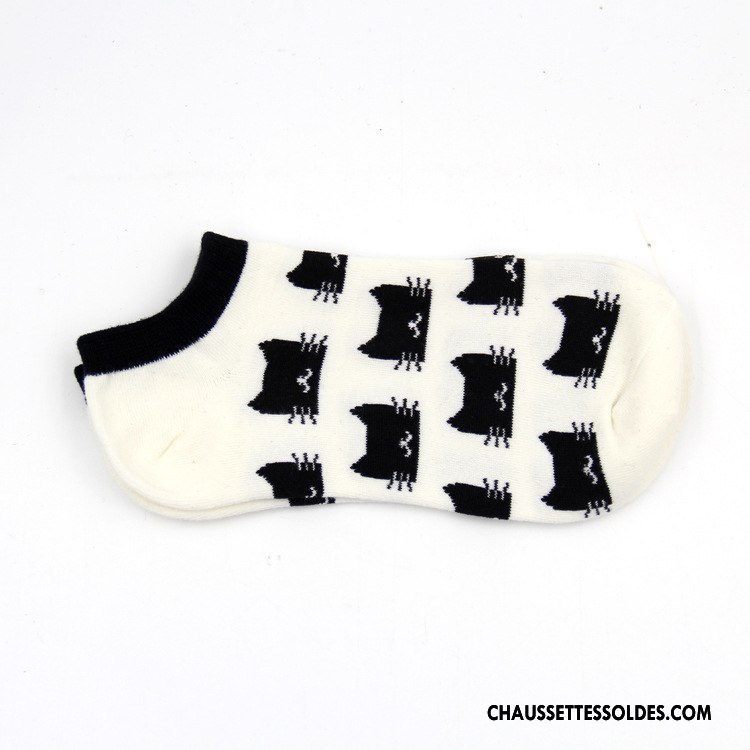Chaussette Basse Homme Adulte Petit Chaussette Courte Anti-odeur Mouvement Le Nouveau Blanc
