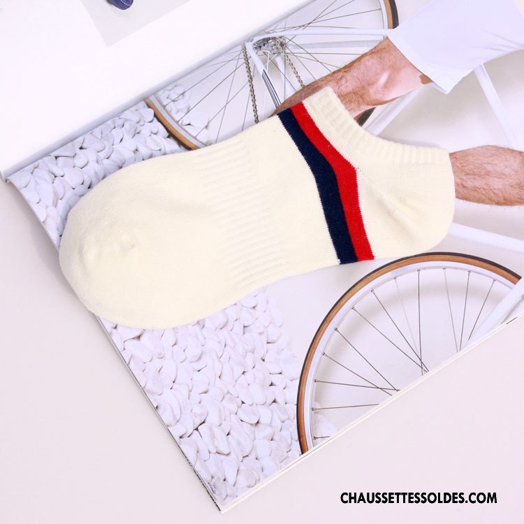 Chaussette Basse Homme Chaussette Basse Coupée Antidérapant Coton Bio Nouvelles Arrivées Été Légère Pure Gris