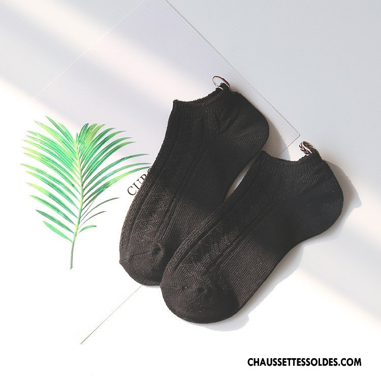 Chaussette Basse Homme Chaussette Basse Coupée Style National Style Chaud Milieu Coton Bio Chaussette Courte