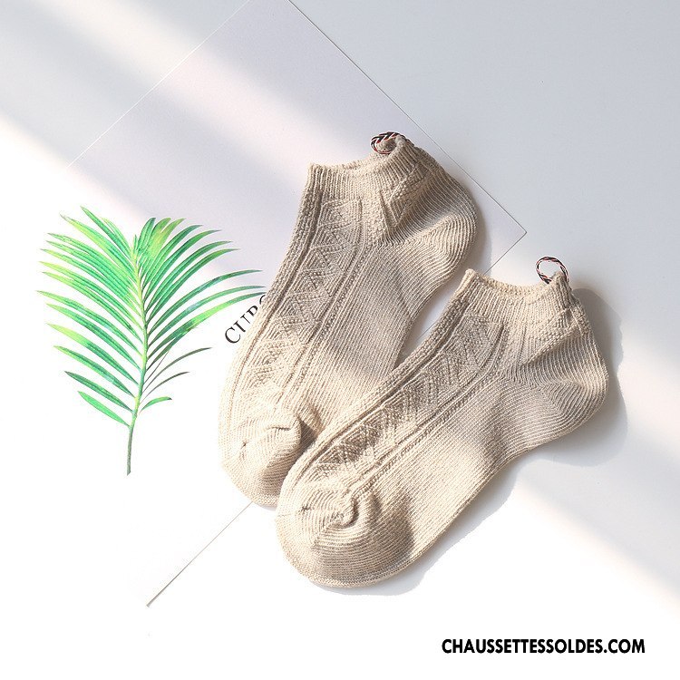 Chaussette Basse Homme Chaussette Basse Coupée Style National Style Chaud Milieu Coton Bio Chaussette Courte